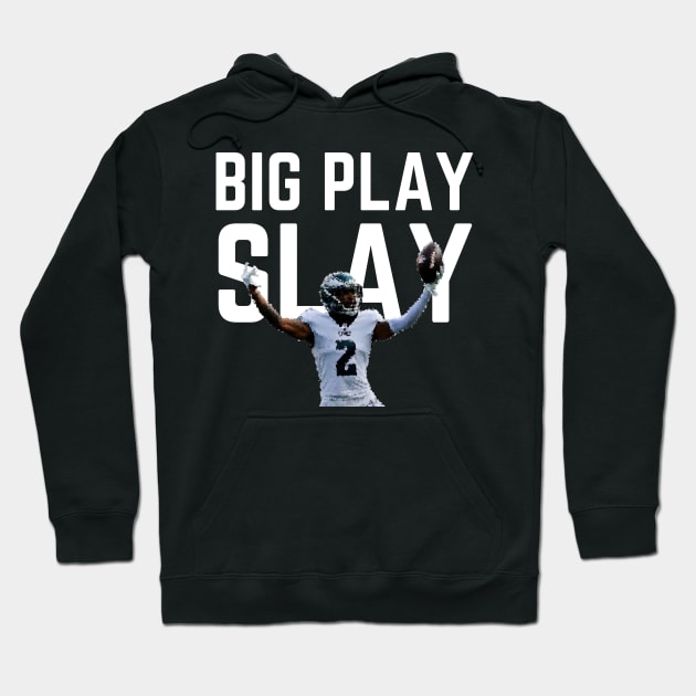 Big Play Slay - Darius Slay (White) Hoodie by SportCulture